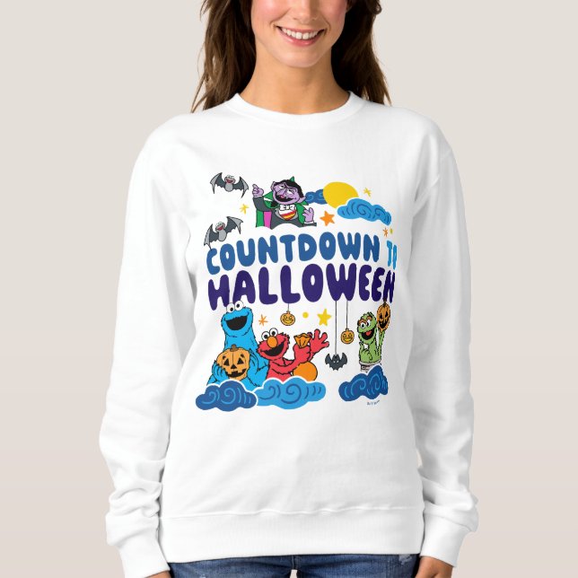 Sesamstraße | Countdown bis Halloween Sweatshirt (Vorderseite)