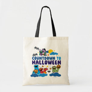 Sesamstraße   Countdown bis Halloween Tragetasche