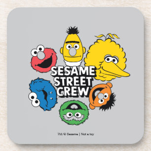 Sesamstraße-Crew Getränkeuntersetzer