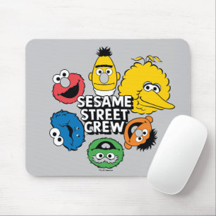 Sesamstraße-Crew Mousepad