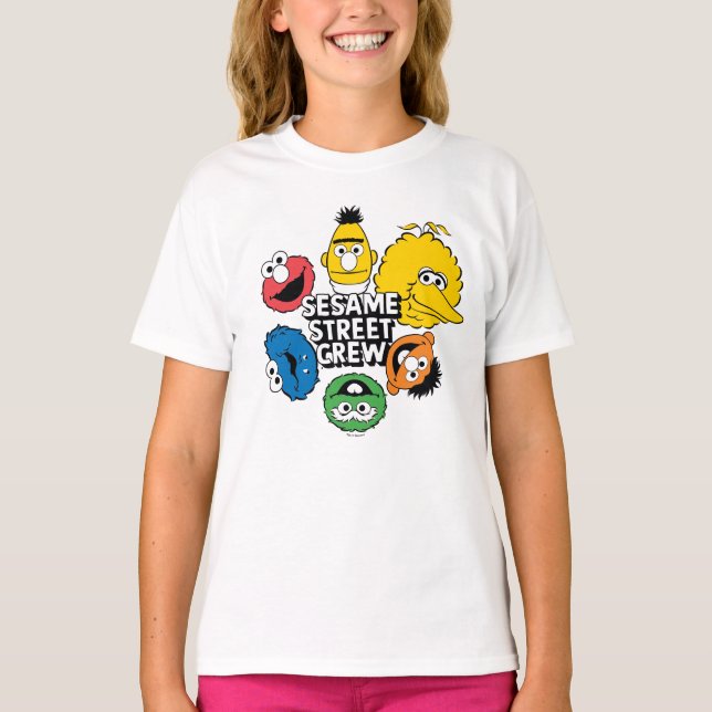 Sesamstraße-Crew T-Shirt (Vorderseite)