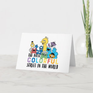 Sesamstraße Die farbenfrohe Straße Karte