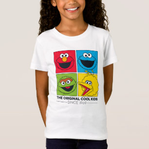 Sesamstraße Die ursprünglichen Coolen Kinder T-Shirt