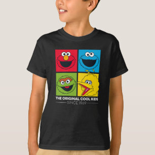 Sesamstraße Die ursprünglichen Coolen Kinder T-Shirt