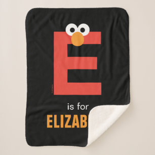 Sesamstraße E ist für Elmo Sherpadecke