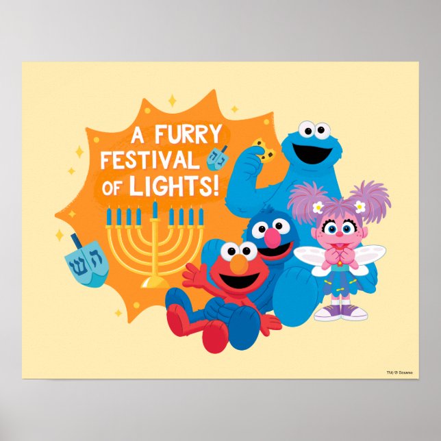 Sesamstraße | Ein Furry Festival der Lichter! Poster (Vorne)