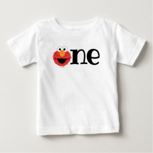 Sesamstraße Elmo 1. Geburtstagskarte Baby Baby T-shirt