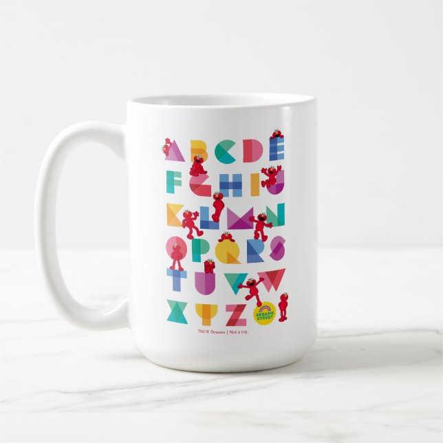 Sesamstraße | Elmo Alphabet Kaffeetasse (Links)