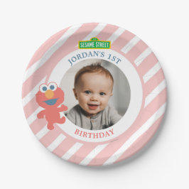 Sesamstraße | Elmo - Baby Birthday Paper Plate Pappteller