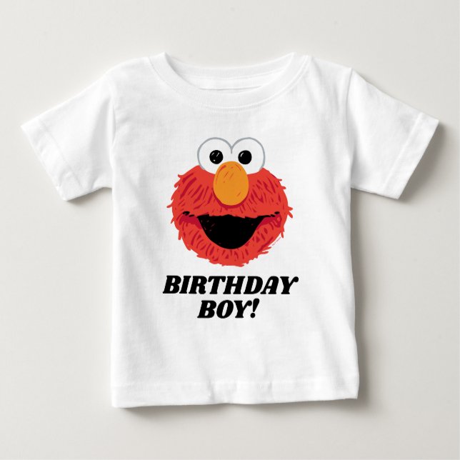 Sesamstraße | Elmo Birthday Boy Baby T-shirt (Vorderseite)