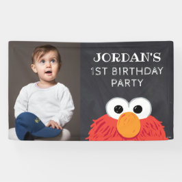 Sesamstraße | Elmo Birthday Chalkboard Banner