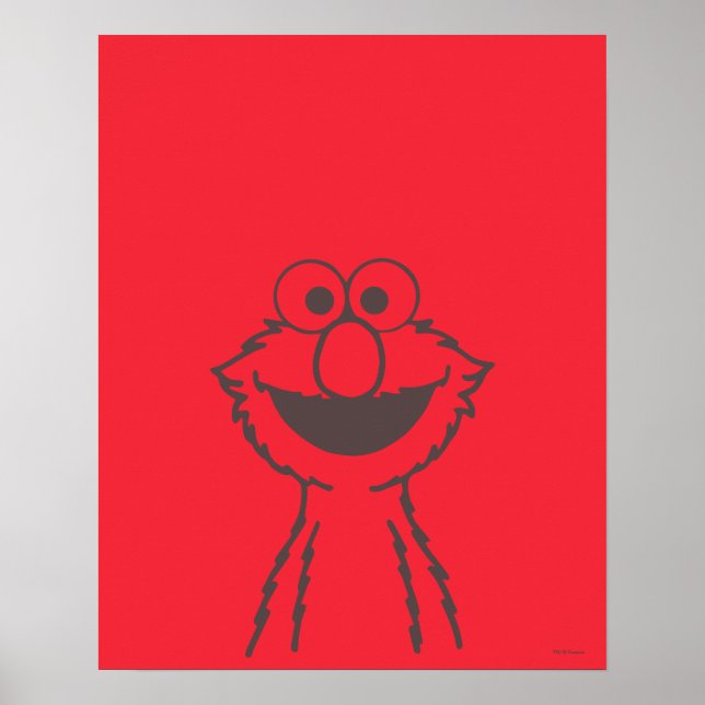 Sesamstraße | Elmo Bright Poster (Vorne)