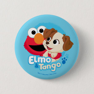 Sesamstraße   Elmo Button