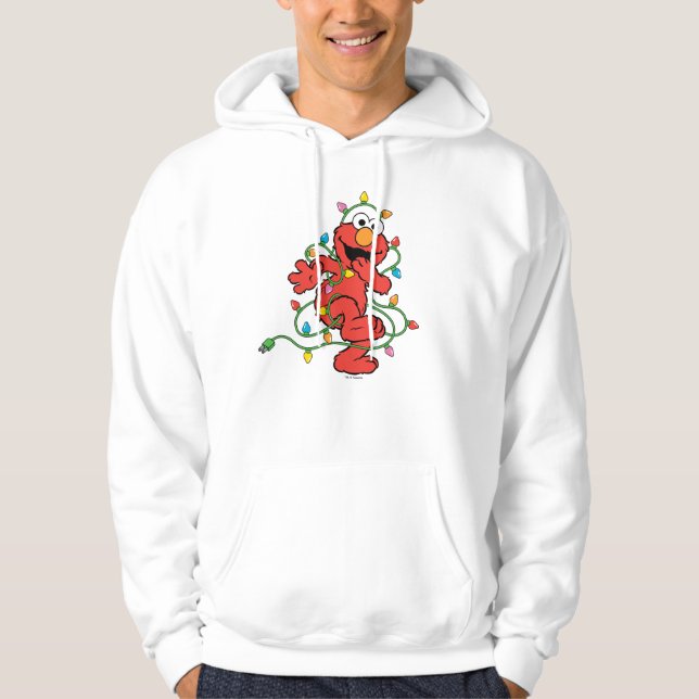 Sesamstraße | Elmo Christmas Lights Hoodie (Vorderseite)