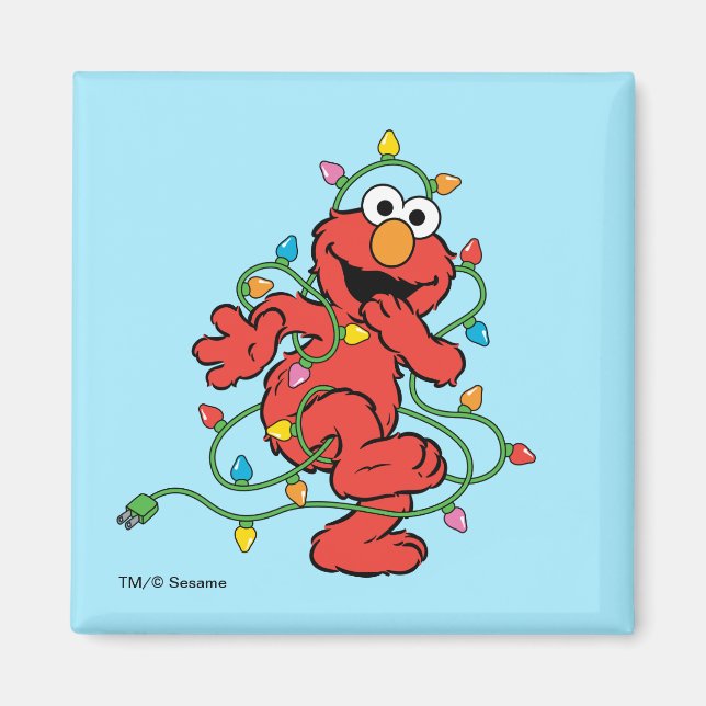 Sesamstraße | Elmo Christmas Lights Magnet (Vorne)