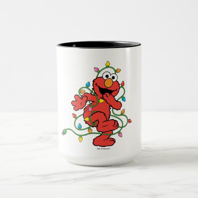 Sesamstraße | Elmo Christmas Lights Tasse (Zentrum)