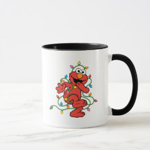 Sesamstraße Elmo Christmas Lights Tasse