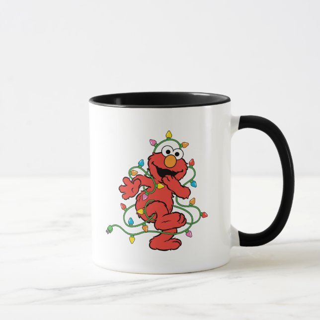Sesamstraße | Elmo Christmas Lights Tasse (Rechts)