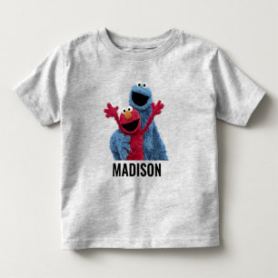 Sesamstraße Elmo & Cookie Monster Kleinkind T-shirt