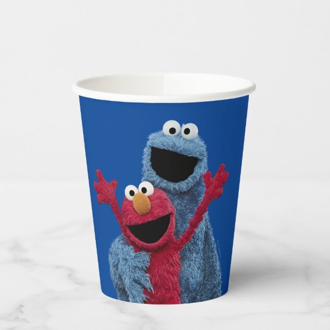 Sesamstraße | Elmo & Cookie Monster Pappbecher (Links)