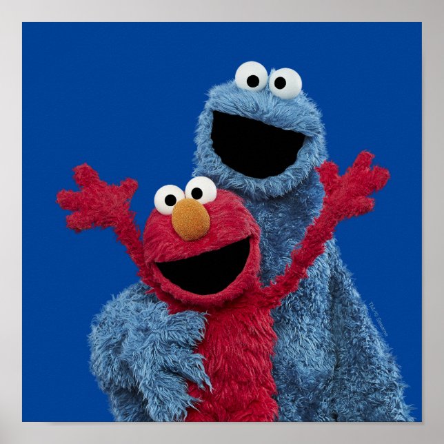Sesamstraße | Elmo & Cookie Monster Poster (Vorne)
