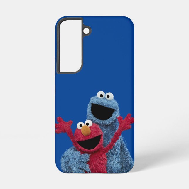 Sesamstraße | Elmo & Cookie Monster Samsung Galaxy Hülle (Rückseite)