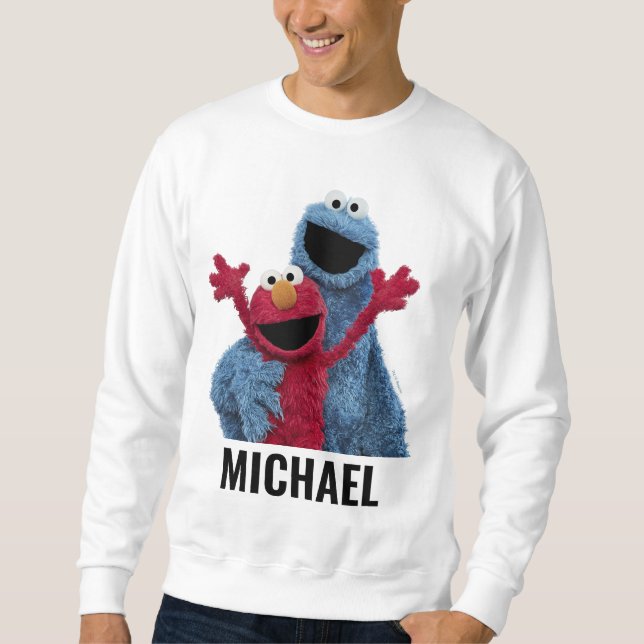 Sesamstraße | Elmo & Cookie Monster Sweatshirt (Vorderseite)