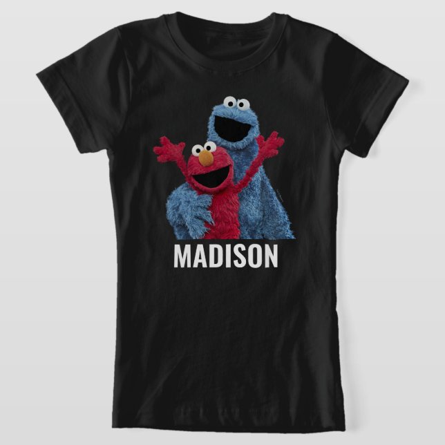 Sesamstraße | Elmo & Cookie Monster T-Shirt (Ablage )