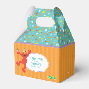 Sesamstraße   Elmo - Cupcake & Confetti Geburtsta Geschenkschachtel