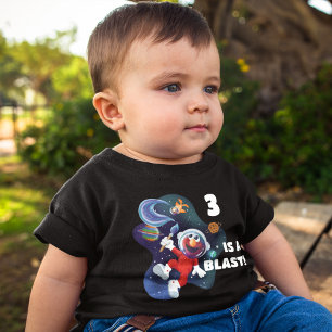 Sesamstraße   Elmo & Dorothy im Weltraum Baby T-shirt
