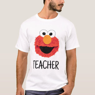 Sesamstraße   Elmo Face Teacher T-Shirt