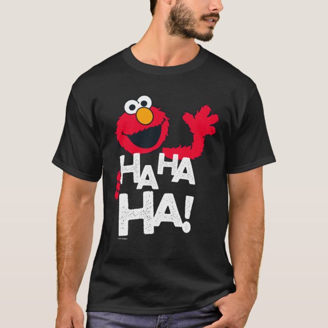 Sesamstraße | Elmo - Ha Ha Ha! T-Shirt (Vorderseite)
