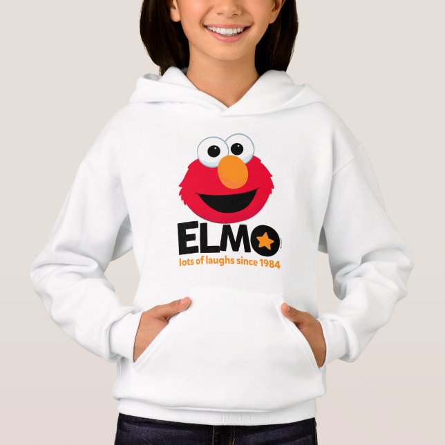 Sesamstraße | Elmo Lots of Laughs Seit 1984 Hoodie (Vorderseite)