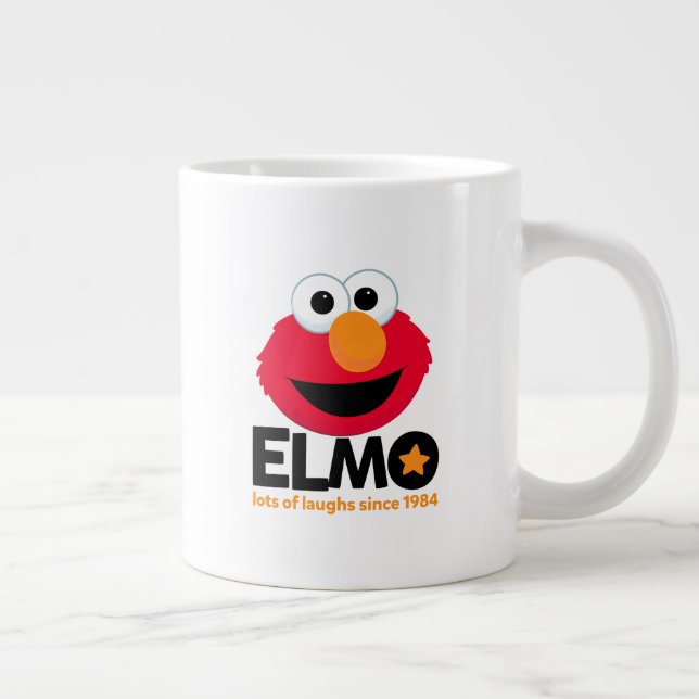 Sesamstraße | Elmo Lots of Laughs Seit 1984 Jumbo-Tasse (Rechts)