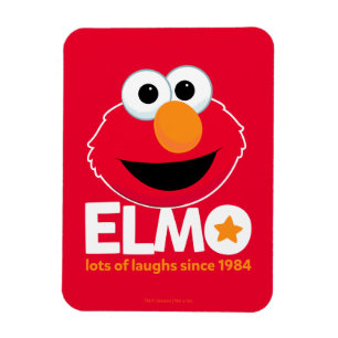 Sesamstraße   Elmo Lots of Laughs Seit 1984 Magnet