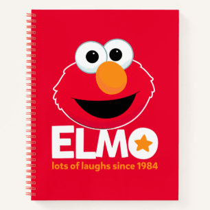 Sesamstraße   Elmo Lots of Laughs Seit 1984 Notizbuch