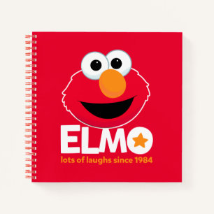 Sesamstraße   Elmo Lots of Laughs Seit 1984 Notizbuch