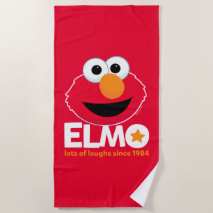Sesamstraße Elmo Lots of Laughs Seit 1984 Strandtuch