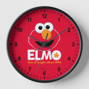Sesamstraße Elmo Lots of Laughs Seit 1984 Uhr