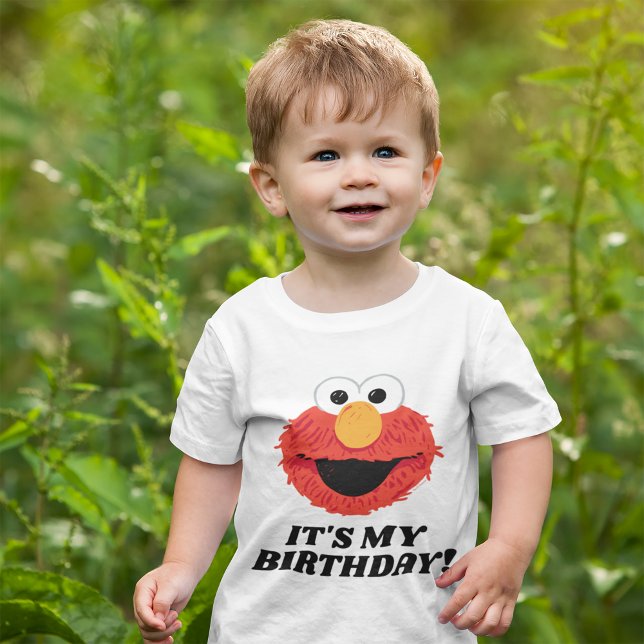 Sesamstraße | Elmo Mein Geburtstag Baby T-shirt (Von Creator hochgeladen)