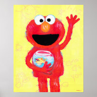 Sesamstraße | Elmo mit Goldfish