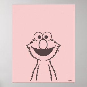 Sesamstraße   Elmo Poster