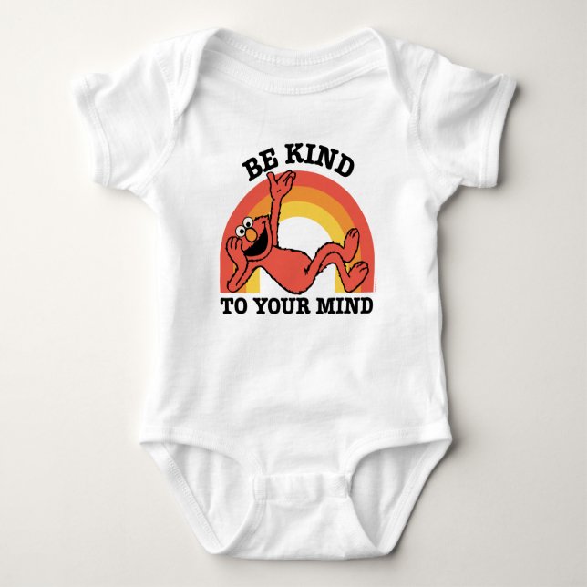 Sesamstraße | Elmo Seien Sie freundlich zu Ihnen Baby Strampler (Vorderseite)