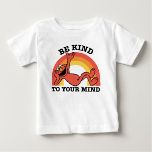 Sesamstraße Elmo Seien Sie freundlich zu Ihnen Baby T-shirt