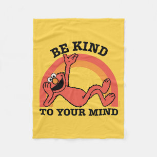 Sesamstraße   Elmo Seien Sie freundlich zu Ihnen Fleecedecke