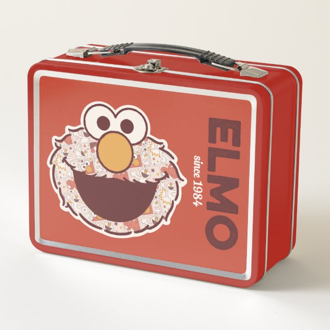 Sesamstraße | Elmo Seit 1984 Metall Lunch Box (Vorderseite)
