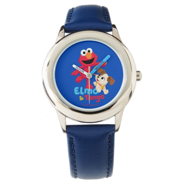 Sesamstraße | Elmo & Tango Running Armbanduhr (Vorderseite)