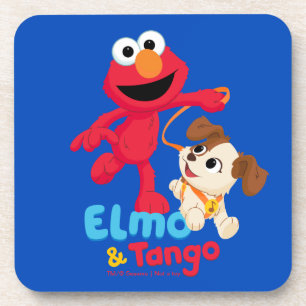 Sesamstraße   Elmo & Tango Running Getränkeuntersetzer