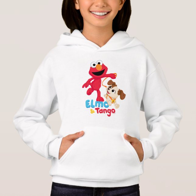 Sesamstraße | Elmo & Tango Running Hoodie (Vorderseite)