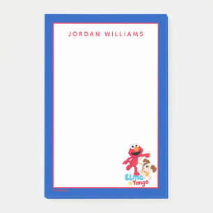 Sesamstraße Elmo & Tango Running Post-it Klebezettel